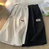 Shorts de Basquete Casuais Masculinos Finos de Seda Gelada para o Verão, Calças Versáteis Soltas Tendência Estilo Americano