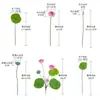 Flores de Loto y Hojas Flores Artificiales Fabricante Flores Falsas Plantas Verdes Decoración de Bodas Manualidades Estilo Ins Venta al por Mayor Transfronteriza