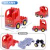 Compatible con Modelos Universales de Bloques de Construcción para Coches de Partículas Grandes, Juguetes de Ensamblaje para Niños de Vehículos, Aviones, Autobuses y Regalos
