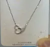 Brilhante S925 Sterling Silver Zircon Pingente Colar Mulheres Verão High-end Clavícula Cadeia Yiwu Acessórios Novos Produtos