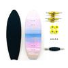 Finger Land Chong Board Patineta de Punta de Dedo de Arce Mini Tabla Big Fish Modelo de Juguete Creativo Regalo Personalizado para Niños