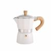 Cafetera con mango de madera estilo europeo explosivo, cafetera turca, herramienta portátil para preparar café al aire libre