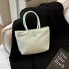 Bolsa Feminina, Bolsa de Mão de Nicho de Luxo, Tecido de Nylon, Portátil, Grande Capacidade, Bolsa de Mão para o Dia a Dia, Bolsa de Ombro Feminina, Bolsa de Almoço