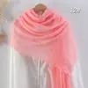Bufanda de Algodón y Lino Burbuja de Comercio Exterior, Bufanda de Seda para Mujer, Pañuelo Versátil para la Cabeza, Bufanda Larga para Proteger del Sol, Bufanda de Color Sólido, Venta al por Mayor desde el Fabricante