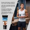 Oceaura Crema Limpiadora Suave para el Vello Corporal Masculino, Limpia la Piel e Hidrata, Crema para el Cuidado Suave del Vello Corporal