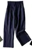 Pantalones Anchos Nuevos 2026 para Mujer, Pantalones de Algodón y Lino de Verano Nuevos de Moda, Pantalones Sueltos de Lino para Estudiantes, Pantalones Casuales