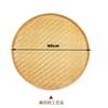 Artesanato de Bambu Produtos de Bambu Casa de Campo Pá Redonda Peneira de Bambu Não Porosa Bandeja de Placa de Bambu Jardim de Infância Pintura Manual Cesta Decorativa