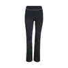 Conjunto de jaqueta curta com zíper e capuz iaiamgia slim fit e calça com estampa de letras e design de costura em contraste