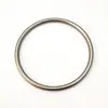 Accesorios de ferretería para equipaje anillo de alambre de hierro hebilla anillo metálico anillo de hierro tipo O llavero sin costura hebilla de caja bolsa cerradura de aleación