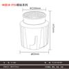 Lámpara Empotrada Mr16 Kit de Módulo Radiador Impermeable Ip55 Foco de 15W Carcasa Radiador Antivaho Ip55 Soporte de Lámpara