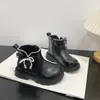 Botas Martin con Forro de Felpa para Niñas, Botas de Cuero de Princesa para Niños, Botas Nuevas de Invierno 2026 para Bebé Niña, Botines Antideslizantes de Suela Suave