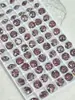 Pedras de Strass para Nail Art Huashiyue 8mm Fundo Pontiagudo, Super Brilhantes Corte 33 Cristal K9 Pontiagudo Redondo para Nail Art e Acessórios de Brincos Atacado