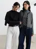 Colección nueva Otoño/Invierno 2026: cárdigan de cachemira para mujer, suave y amigable con la piel, adecuado para usar en capas, estilo básico, elástico, con cierre de botones