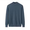 Suéter Erol City Dos 25 Otoño/Invierno de Cachemira Pura para Hombre de Cuello Alto Medio Suéter Base Holgado de Punto Versátil y Cálido
