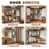 Arara de Roupas Aberta com Combinações Guarda-Roupa Simples para Quarto Closet Walk-in Prateleira de Armazenamento para Casa Guarda-Roupa de Chão