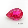 Fábrica de Joyería Aocai Venta al por Mayor Rubí Cultivado en Laboratorio Corte Fino Piedras Sueltas Certificado Agl Piedra Principal para Joyería