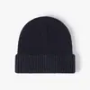 Gorro de Lana Grueso de Punto para Primavera y Otoño, Cálido, Protector de Orejas, Unisex, Transfronterizo, Versátil para Exteriores, Casual, Viajes