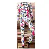 Roupas e calças de outono Roupa íntima térmica masculina Terno masculino Forro de lã Grosso Gola redonda Calças leggings finas sem costura para meia-idade e jovens