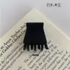 Pinza para el pelo pequeña de alta gama color café negro mate transfronteriza, simple para coleta alta, media coleta, pinza para el pelo pequeña para niños, accesorios para el pelo para mujer