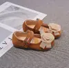 Zapatos de Cuero Bajos Florales para Niñas 2026, Zapatos de Otoño Individuales Retro para Niñas, Zapatos de Princesa Versátiles y de Moda para Niñas Jóvenes