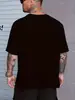Camiseta de Algodón Talla Europea TransfronterizaCamiseta de Papá Papá para Hombre Manga Corta Tejido de Algodón Transpirable y Cómoda Cuello Redondo Manga Corta