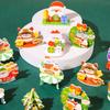 Presente de Natal modelo de quebra-cabeça tridimensional DIY brinquedo infantil quebra-cabeça 3D jardim de infância prêmio pequeno prático atacado