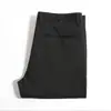 Pantalones Casuales de Negocios Nuevos para Hombre Goldberg Gruesos de Pierna Recta No Planchar Casuales de Tiro Medio Elásticos Versátiles Negros Largos