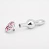 Tapón anal de metal Moon Probe para trastienda, para mujer, extraíble, para masturbación, juguete sexual alternativo
