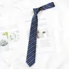Estilo Universitario JK Japonés Corbata Perezosa Sin Nudo Corbata de Camisa Temporada de Graduación para Mujer vino tinto Traje de Saimen Traje de Licenciatura Corbata de Moño Mujer