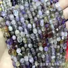 8-10mm pedras naturais contas soltas ametista ágata furo reto cascalho acessórios para joias DIY contas amorfas