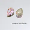 Dongzhou Cristal 8x12 Gota d'Água Pedrarias para Nail Art Super Brilhantes Coloridas Formato de Pera Corte de Alta Qualidade DIY Decorações para Unhas de Boneca