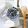 3a Reloj para Hombre verde réplica de fantasma de agua de Lao automático mecánico para zurdos Acero Inoxidable 904L Reloj de Negocios