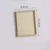 Ímã de Geladeira DIY Bordado Dai Feriado Ímã de Geladeira Artesanal Acessórios Ímã de Geladeira de Madeira Redondo DIY Moldura de Madeira Venda por Atacado