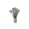 Juego de Utensilios de Cocina de Silicona Colorida con Mango de Madera Resistente a Altas Temperaturas Antiadherente Espátula Cuchara Raspador Utensilios de Cocina Domésticos Herramientas para Hornear Venta al por Mayor