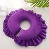 Almohada para Mentir Salón de Belleza Almohada en Forma de U Extraíble Lavable Cama de Masaje Reposacabezas Cama de Belleza Agujero Esterilla Facial Almohada de Látex