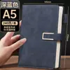 Cuaderno A5 Engrosado con Hebilla Transfronteriza, Libro de Registro para Reuniones de Trabajo, Diario de Oficina, Caja de Regalo Lista para Personalizar