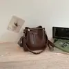 Bolso de Gran Capacidad para Mujer, Nuevo Diseño de Nicho, Estilo de Verano a la Moda, Bolso Cruzado de Hombro Único 2026, Bolso Tipo Cubo para Mujer