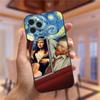 Funda para teléfono móvil Van Gogh, compatible con Apple X, pintura al óleo, iPhone 15, Art Star, nueva funda para teléfono móvil XR, estilo retro literario.