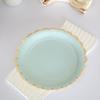 Plato de Papel Desechable Plato de Picnic Diseño de Fiesta de Cumpleaños para Niños Plato de Papel para Pastel Vajilla Decoración de Mesa de Postres Plato de Fruta