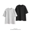 Camiseta Desconstruída Manga Curta Estilo Americano Marca Tendência Masculina Moda Simples Versátil Atacado Transfronteiriço Tamanho Grande Solta