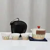Yan He Set de Té Portátil de Preparación Rápida para Viaje Camping al Aire Libre Portátil Fabricante de Té Regalo Souvenir Impreso
