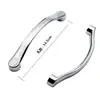 Manija general para cuarto de ducha, manija para puerta de baño, manija para puerta corrediza de vidrio de inodoro de acero inoxidable, distancia entre orificios 145 mm