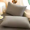 Fundas de almohada de algodón lavables al por mayor del fabricante 42*74 cm para uso doméstico, un par de rellenos de almohada, adecuados para dos personas, lavables a máquina para todas las estaciones