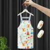 Overol de Pintura para Niños Impermeable Babero de Pintura con Tirantes Arte para Bebés Anti-Vestido Anti-Suciedad Jardín de Niños Babero para Comer