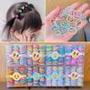 Xuxinhas de Cabelo para Meninas, Elásticos Infantis da Moda, Cordões de Cabelo para Bebês, Argolas de Cabelo para Bebês, Tamanho Pequeno para Meninas, Suaves com o Cabelo, Elásticos