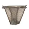 Lingerie Sexy para Mulheres, Tentação de Desejo Puro, Tanga de Renda Malha Europeia e Americana, Calcinha Semi-Transparente Ultra-Fina com Tiras Finas