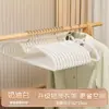 Cabide Doméstico de Pescoço Curto para Redução de Pescoço, Economizador de Espaço, Suporte Antiderrapante para Roupas, Cabide para Roupas Curtas, Anti-Marca nos Ombros, Não Deforma, Secagem de Roupas