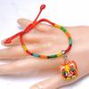 Pulseras de Hilo Coloridas al por Mayor para el Festival del Bote del Dragón, Venta al por Mayor, Tobilleras para Adultos, Hilo Rojo para Bebé, Fuente de Yiwu, Tejido Hecho a Mano