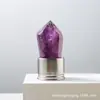 Copo de energia de cristal torre de ametista copo de água coluna de cristal natural pedra bruta polida à mão Vendas diretas da fábrica de copos