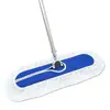 Mop Plano Grande Hotel Fábrica Shopping Center Fio de Algodão Mop Longo para Chão Mop de Fileira Tamanho Grande Limpeza Poeira Empurrar Mop de Chão Atacado